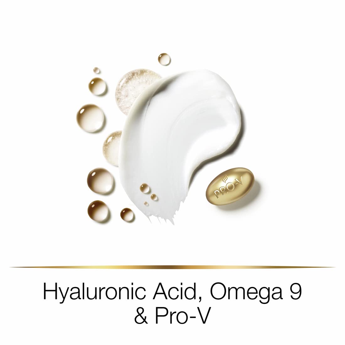 Pantene Hair Biology De frizz and Illuminate Hair Conditioner With Hyaluronic Acid, Omega 9 For Frizzy, Dry, Coloured Hair 160 ml