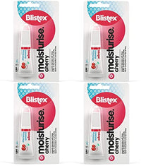 Blistex Intensive Moisturiser Cherry Lip Balm SPF 15 Hydrating & Nourishing Lip Moisturiser 6 ml (Pack of 4)