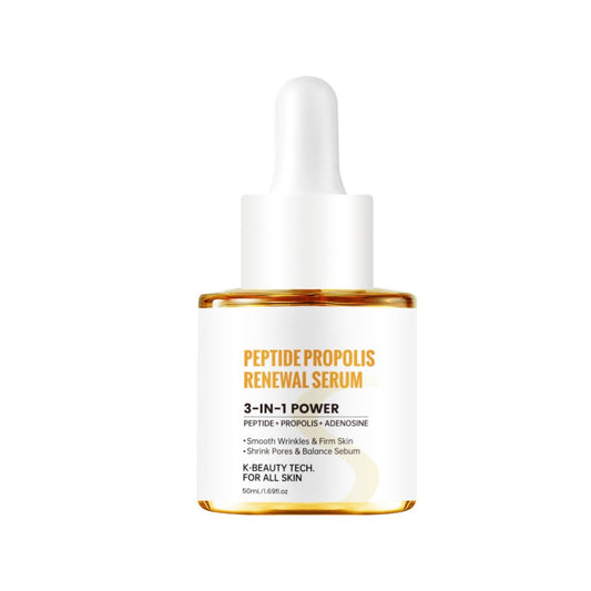 Trendyfave Peptide & Propolis Renewal Serum (50ml) - Anti-Ageing, Skin Repair & Regeneration for Youthful, Glowing Skin