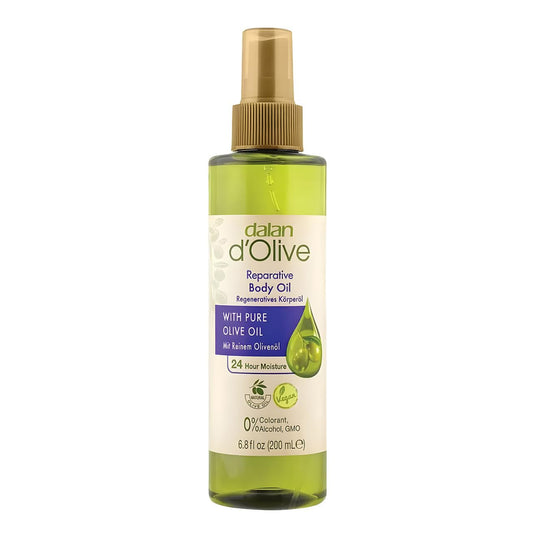 Dalan d'Olive Reparative Body Oil 200 ml -Pure Olive Oil
