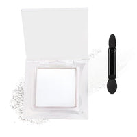 ZoeyShine Snowlight White Matte Single Eyeshadow, Waterproof and Long-Lasting