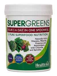 HealthAid SuperGreens Powder, 200 g, Green
