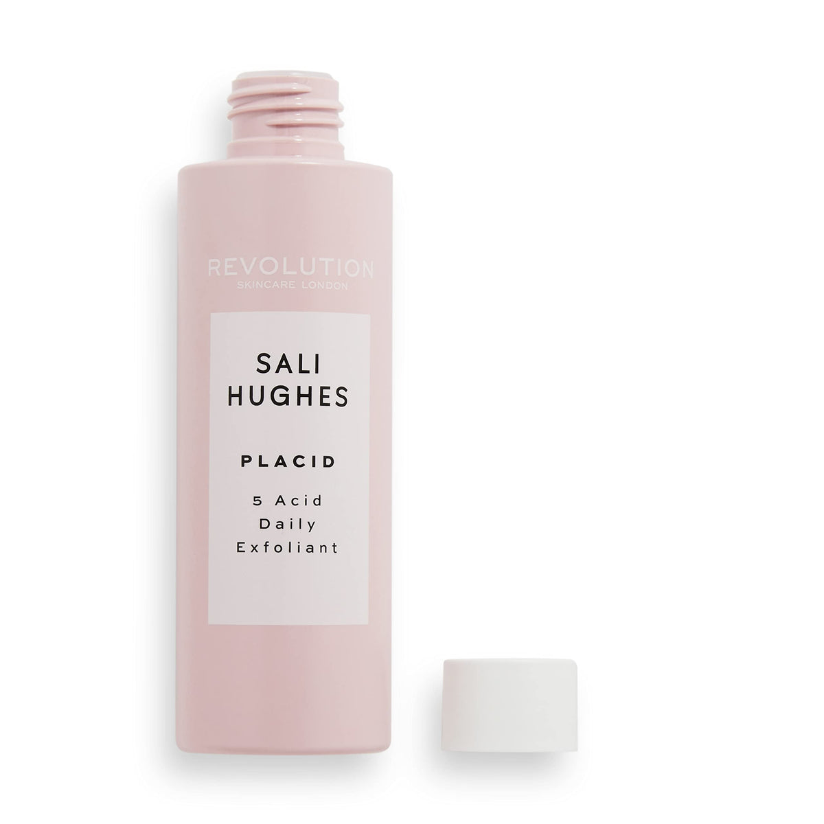 Revolution Skincare London, Sali Hughes, Placid 5-Acid Daily Exfoliant, Face Exfoliatior, 150 ml