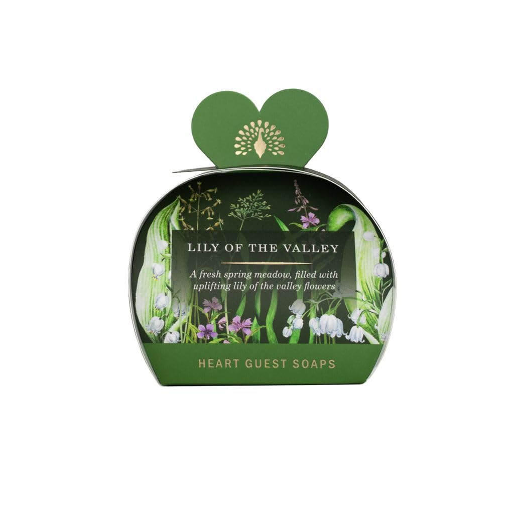 The English Soap Company, Luxury Packed Guest Soaps, Lily of the Valley, 3x20g