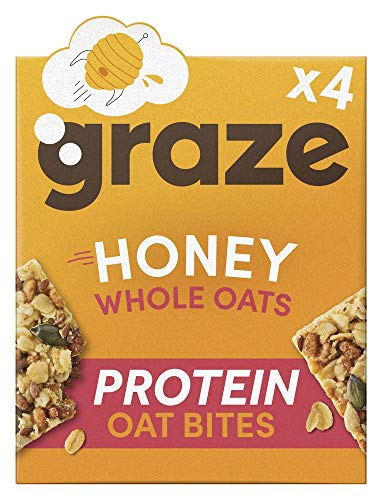 GRAZE Graze Honey Protein Oat Bites, 120 g