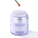 SAVILAND Pro Builder Nail Gel Kit Ultra Hard: Air Cushion Design Clear Hard Gel for Nails Castor Oil VE Gel Builder for Nails with Nail Forms Nail Brush for Nail Strengthening Nail Extension Nail Art