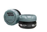 Nishman Hair Styling Wax M10 150 ml | Matte Look | Ultra Strong Hold | Hair Wax Matte Clay | Men's Hair Gel