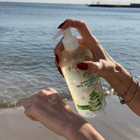 Organic Aloe Vera Gel for Face, Hair & Body, 100% Pure ingredients | Moisturiser | Rich in Vitamins | for All Skin Types | great After Sun lotion cream | Vegan | Made in UK.