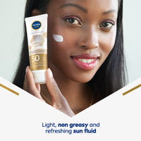 NIVEA Sun UV Face Specialist Dark Spot Control Fluid SPF50 (40ml), Protects Against Sun-Induced Dark Spots, with NIVEA LUMINOUS 630, Hyaluronic Acid, and Vitamin E