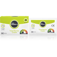Toeah Medi Derma-S Total Barrier Cream, Provides Gentle Barrier Protection on Intact and Mild Skin - Waterproof Barrier, Long-Lasting and Quick Absorbing Formula - (20 Sachets x 2 G)