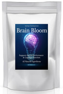 Brain Bloom Nootropic Supplement, Memory Support, Cognitive Function, Brain Health, Performance, Focus & Alertness - 90 Day Supply