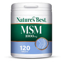 NATURE'S BEST Nature's Best Pure MSM 1000mg Tablets, 120 Tablets