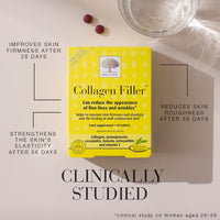New Nordic Ltd New Nordic Skin Care Collagen Filler - 60 Tablets - Reduce Wrinkles with Marine Collagen Supplement - Dairy Free - Contains Pomegranate