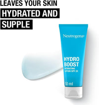 Neutrogena Hydro Boost City Shield Hydrating Face Lotion SPF 25, Protects Against Pollution and Sun Damage, with Hyaluronic Acid and Antioxidant for Radiant Skin, Broad Spectrum, 50ml