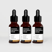 Bare Anatomy Advanced Hair Growth Serum | 3% Redensyl + 4% Anagain + 3% Baicapil + 1% Capilia Longa, Rosemary, Biotin & Rice Extract | Hair growth & Hair fall control serum for Women & Men | Pack of 3