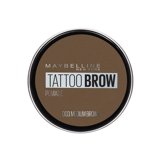 Maybelline Tattoo Brow Longlasting Pomade Pot, Medium Brown, 1 Count, Pack Of 1