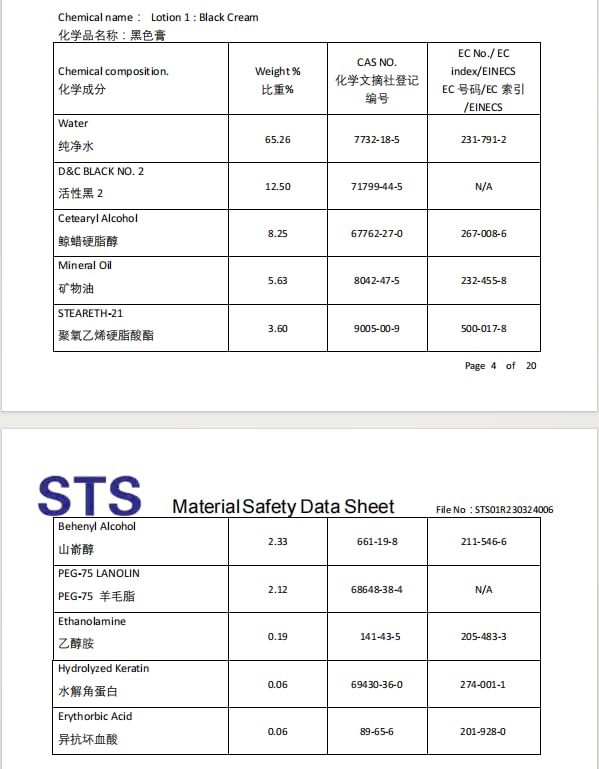 Libeauty Black Eyelash Tint Kit, 2 in 1 Brow & Eye Lash Tint Kit, Individual Package Developer & Black Lash Dye with Tools for Beginners and Salon