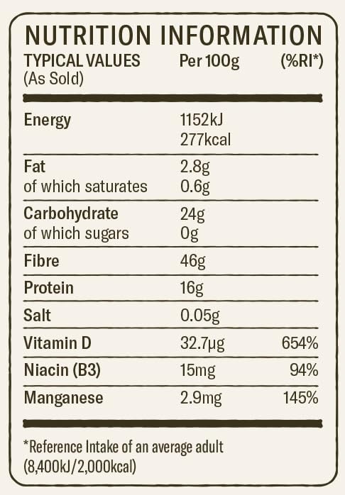 Everyday Superfood Organic Seven Mushroom Blend Powder 190g, 7 Mushrooms Including Lion's Mane, Suitable for Cooking and Coffee Drinks