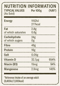 Everyday Superfood Organic Seven Mushroom Blend Powder 190g, 7 Mushrooms Including Lion's Mane, Suitable for Cooking and Coffee Drinks