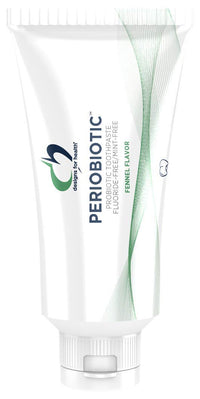 Designs for Health PerioBiotic Toothpaste - Dental Probiotic Tooth Paste with Xylitol to Help Maintain Oral Health, Fennel Oil for Fresh Breath - SLS-Free + No Fluoride, Fennel Flavor (4oz)
