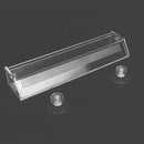 zalati Hair Extension Hanger Wig Holder Wall Mount with 2pcs Sucker for Display Stand Storage Washing, Styling, Combing and Drying - Clear