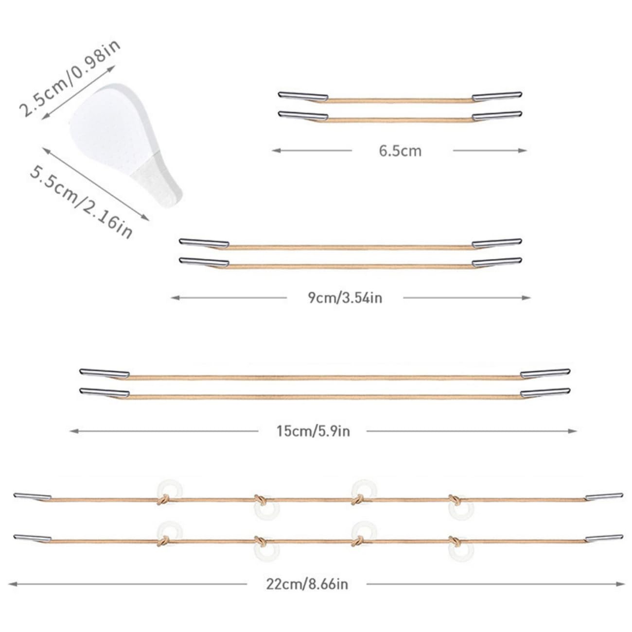 YEGERING Face Lift Tape,40 Pcs Invisible Face Lift Tape & Skin Tightening Patches for Lifting Makeup Tool,Non-Slip Face Neck & Eye Lift Tape for All Skin Types (clear)