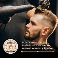 FÓRMULA MAGISTRAL SIR FAUSTO MEN'S CULTURE SINCE 1888 Sir Fausto Forming Paste Enriched with natural extracts: Shae Butter & Hispanic Sage 100 ml