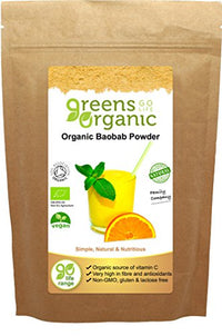 Golden Greens GOLDEN GREENS ORGANIC Organic Baobab Powder 200g (PACK OF 1)