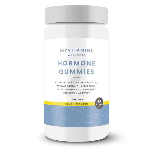 Myprotein Hormone Gummies - Vitamin B6, Ashwagandha & Rhodiola for Hormonal Balance - Vegan-Friendly & Delicious Lemon Flavor - 60 - Supports Emotional Wellbeing, Immune Health & Fatigue Reduction