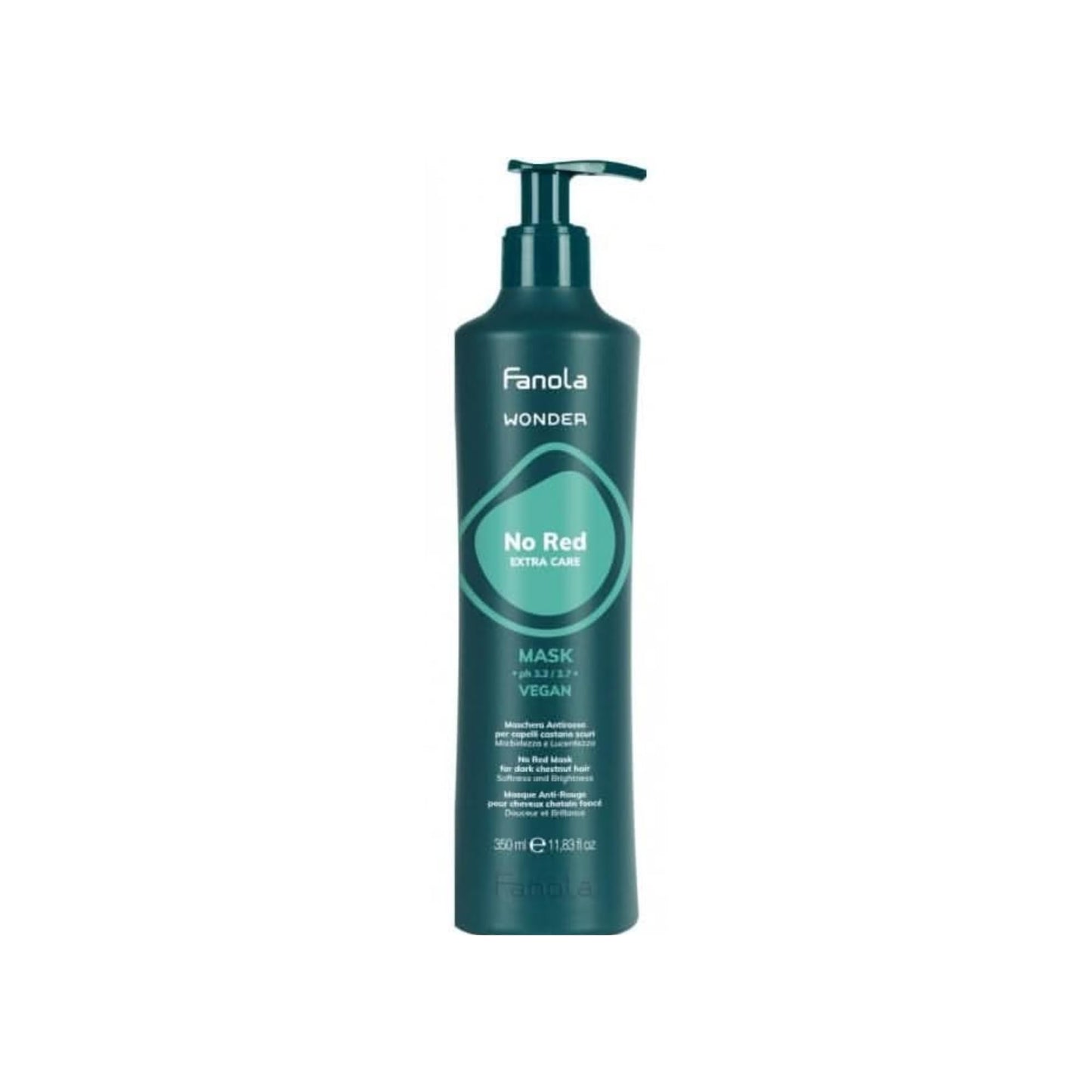 FANOLA WONDER W NO RED NO RED MASK SOFTNESS AND BRIGHTNESS 350 ML