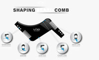 VOID Homme Beard Lining Kit (Light Brown) - Beard Filler Pencil, Beard Shaping Comb and Beard Aligning Razors- Beard Filler Kit for Waterproof Natural Look