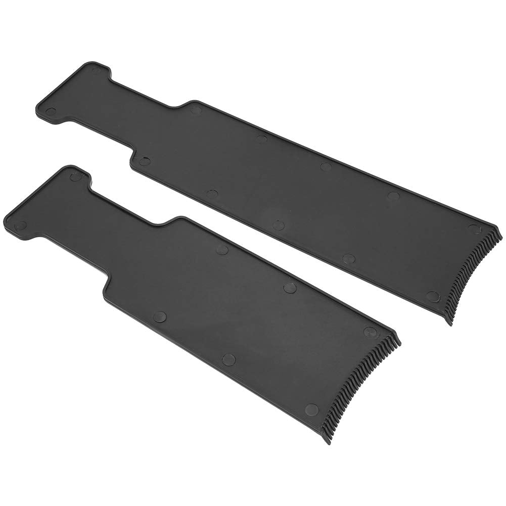 Yosoo Health Gear Balayage Board with Teeth 2-Pack, Large and Medium Hair Dyeing Tools, Professional Highlighting Comb for DIY Hair Coloring at Home and Salon Use