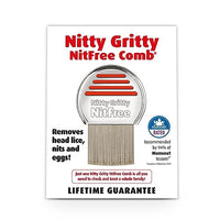 Nitty Gritty Nit Comb(Assorted Colors)