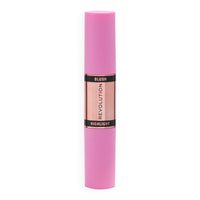 Revolution Beauty London, Blush and Highlight Stick, Mauve Glow, Face Blusher and Highlighter, 4.3g