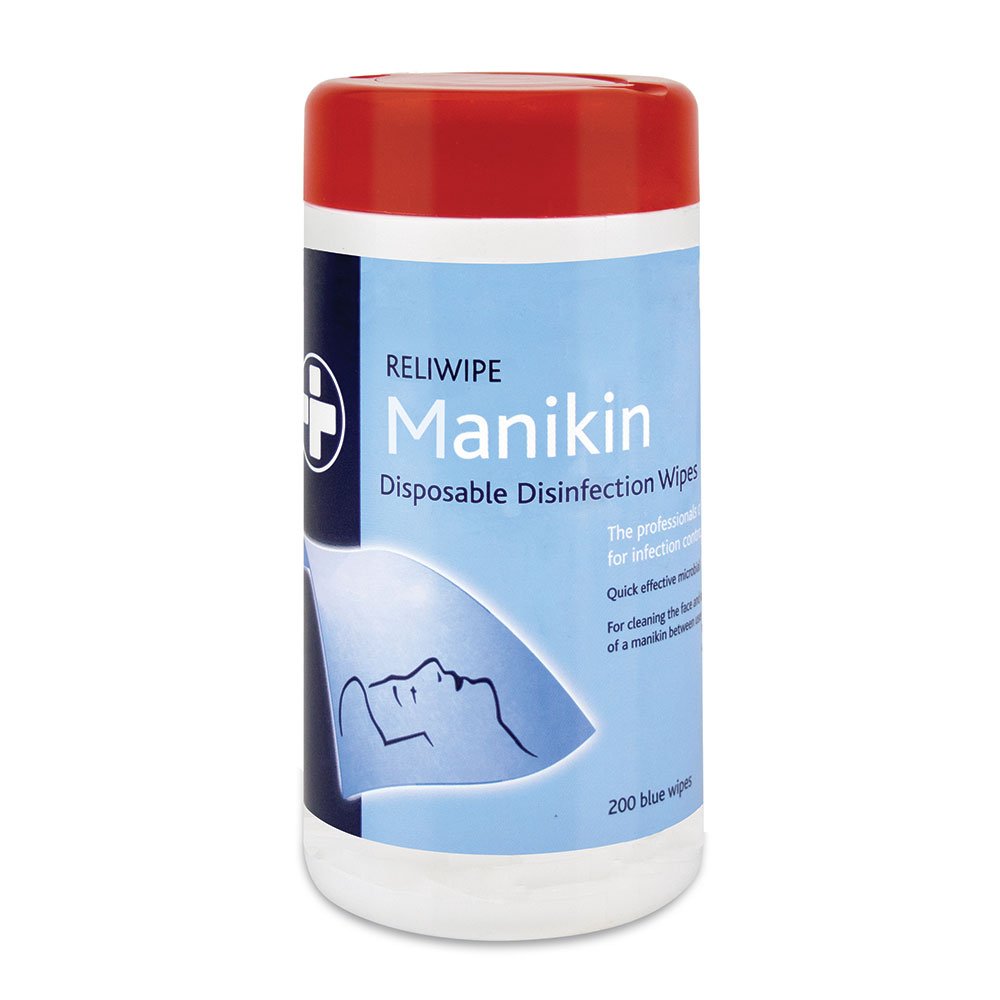 Reliance Medical Reliwipe 200 Disposable Manikin Wipes