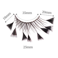 Dorisue Halloween eyelashes Yzma Eyelashes Dsiney Spider eyelashes Firework Feather eyelashes Custom Cosplay Dramatic Extra Long lashes for PartyZ