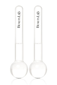 BEAUTYLAB BeautyLab Facial Ice Globe Duo | Cryotherapy Tool for Cooling Face Massage, Puffiness & Dark Circles – Skin Tightening, Lifting and Firming Ice Globes for Face, Eyes & Skin