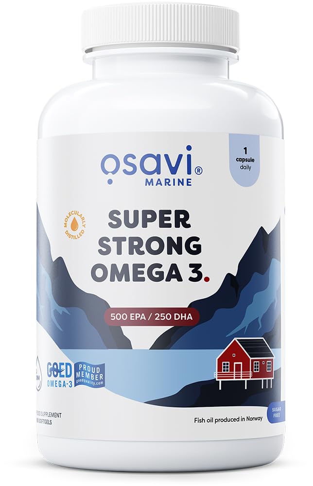 OSAVI Osavi Super Strong Omega 3, 500 EPA / 250 DHA - 180 softgels