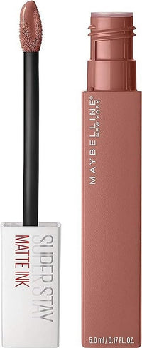 Maybelline Superstay Matte Ink Longlasting Liquid, Nude Lipstick, Up to 12 Hour Wear, Non Drying, 65 Seductress