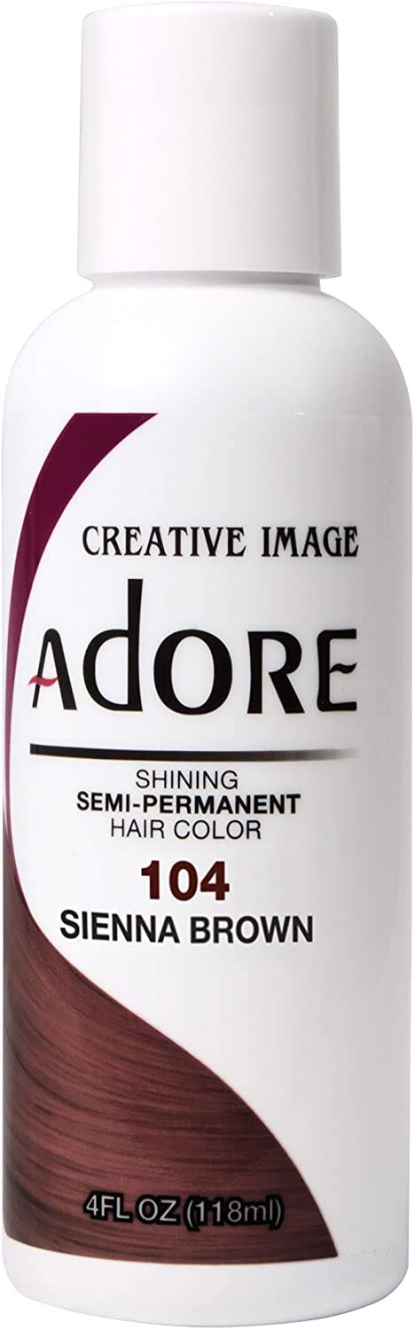 Creative Image Adore 104 Sienna Brown Hair Colour 118 ml