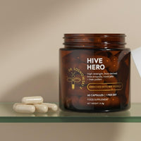 Dr Sosnowski's Hive Hero – Propolis, Royal Jelly & Bee Pollen Supplement – Triple Hive Action for Daily Wellness – 60 Vegetable Capsules
