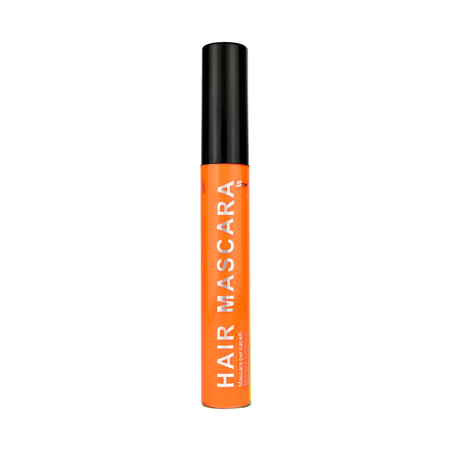 Stargazer Neon Orange UV-Reactive Hair Mascara, Wash Out Colour