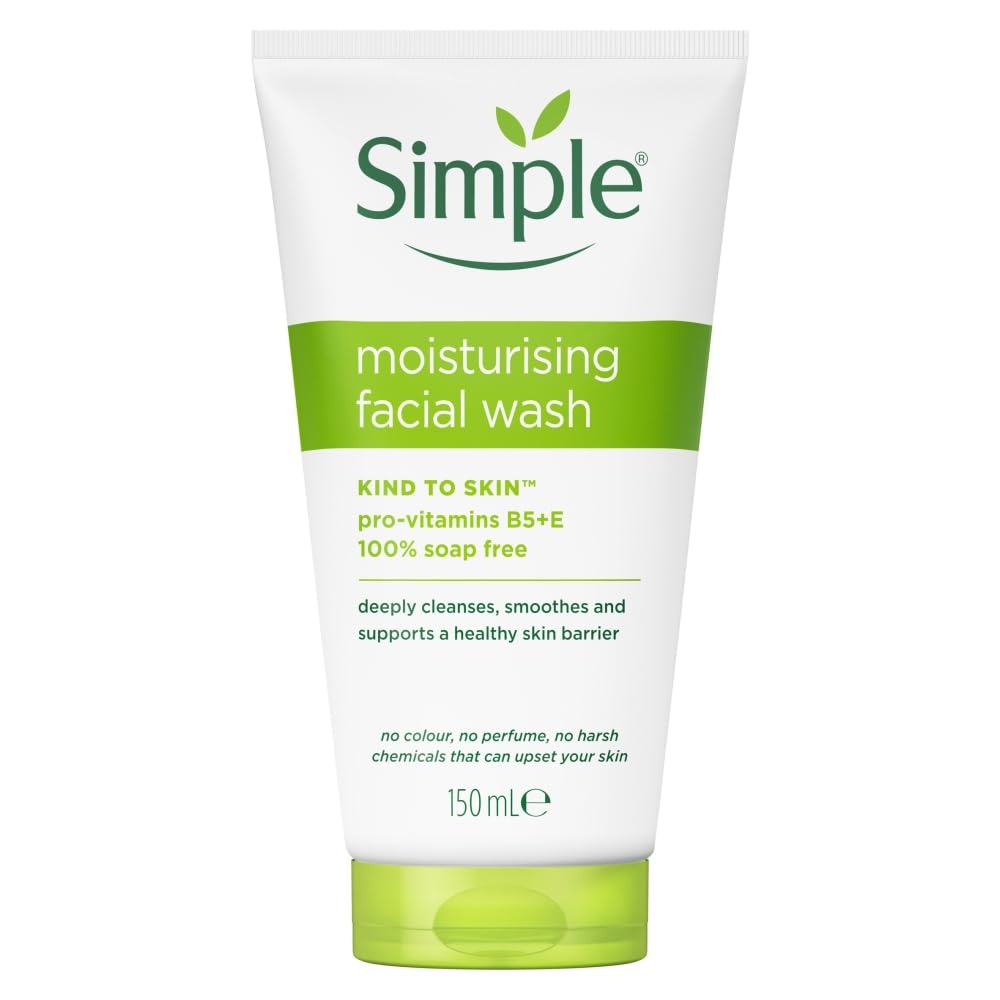 Unilever Simple Moist Foam Face Wash, 150 ml, single unit