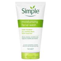 Unilever Simple Moist Foam Face Wash, 150 ml, single unit