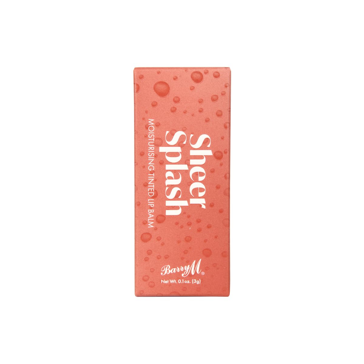 Barry M Sheer Splash Moisturising Tinted Lip Balm - Strawberry Soak