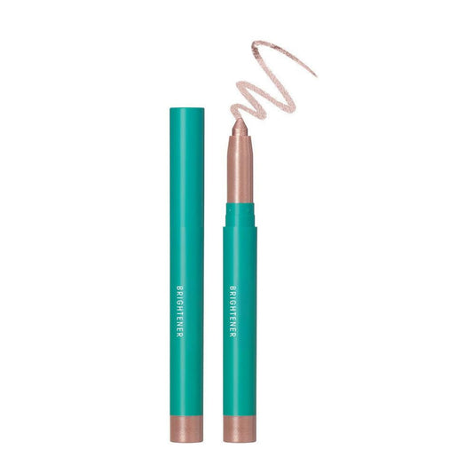 Generic Waterproof Eyeshadow Stick with Creamy Matte Shimmer, Brightener Eye Liner for Women, Long Lasting Blendable Eye Makeup, Smooth Glide Formula for Easy Application, Dual-Ended (#Rose gold shimmer)