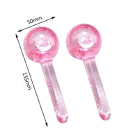 TOMMY LAMBERT Facial Cooling Massage Balls Magic Ice Globe Ball Massager Roller Tool for Beauty Salon Professional Face Eye Neck Skin Headache Massage Ball