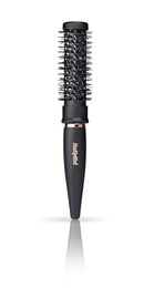 BaByliss Mini Thermal Round Hair Brush, Round Brush for Blow Drying, Black