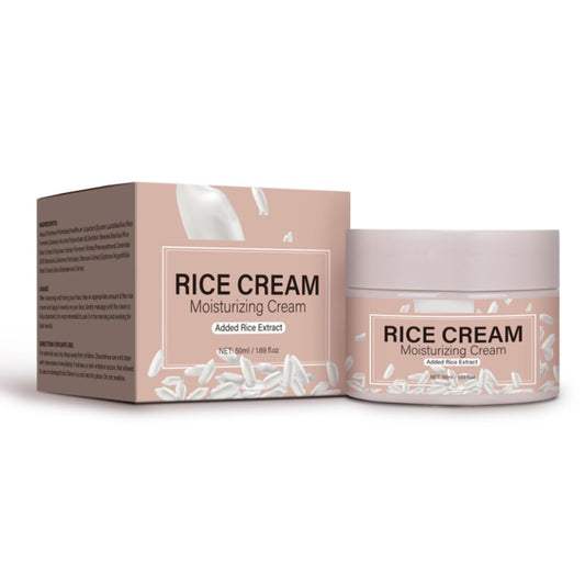 TBeautfave Rice Cream for Face, Rice Moisturizer with Niacinamide, Korean Face Moisturizer, Anti Aging Face Cream, Korean Face Cream