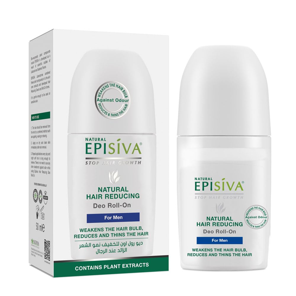 stressnomore Episiva Natural Hair Reducing Roll On - for Men